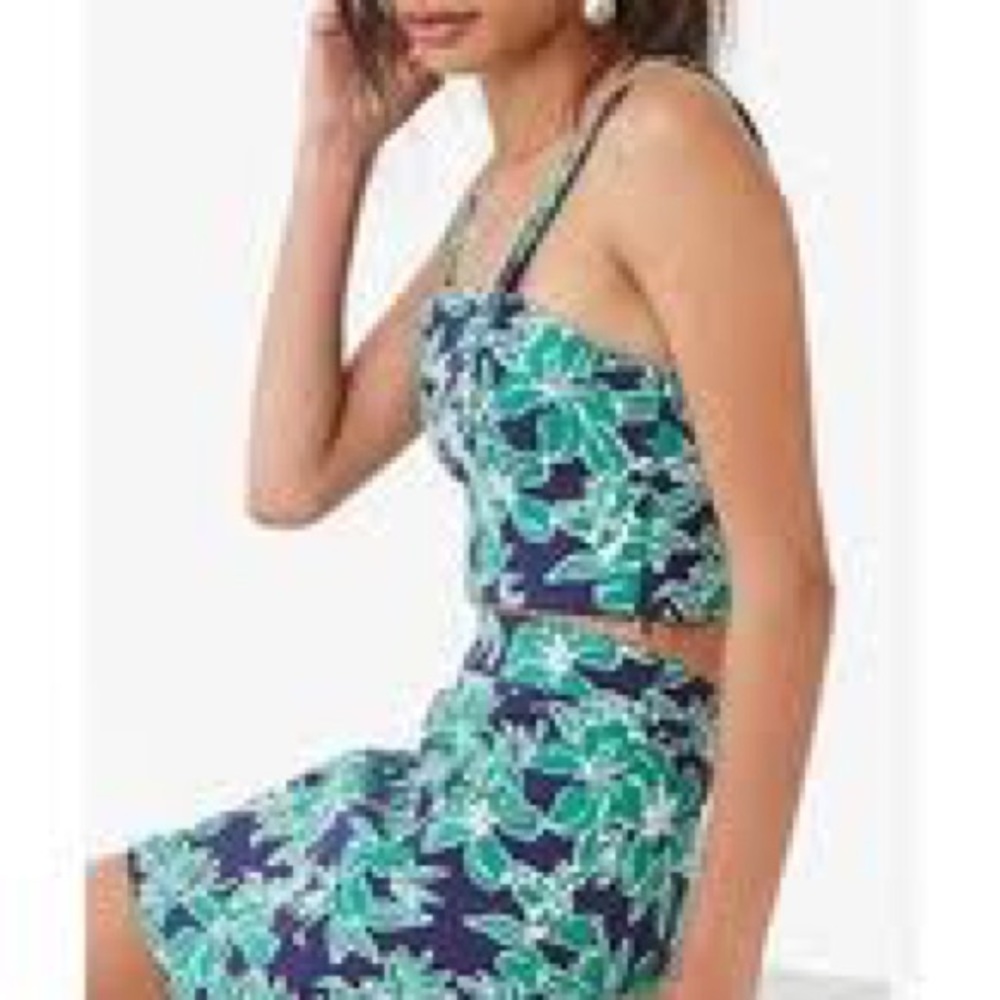 Forever 21 Floral Skirt Set